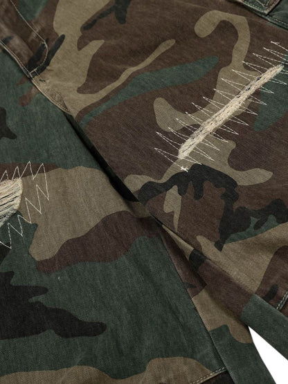 Street Camouflage Cargo Shorts 