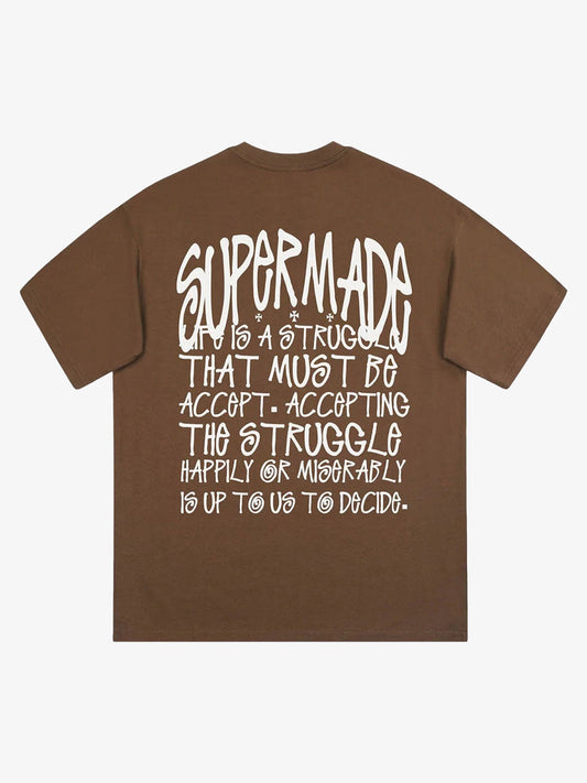 Thesupermade Logo Design Printed T-Shirt -1430 