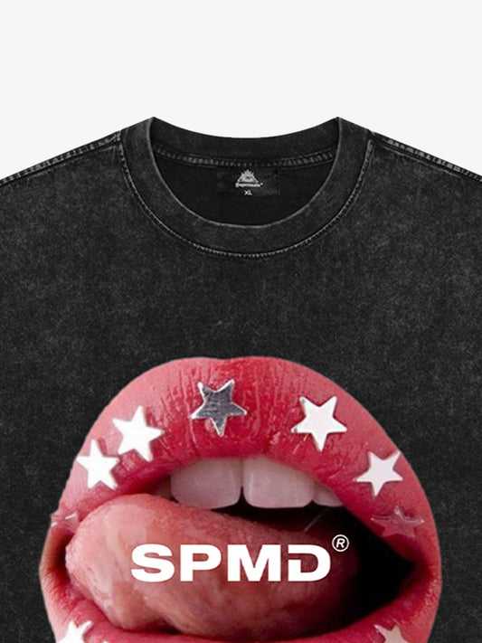 Original Hot Lips Graphic T-Shirt 