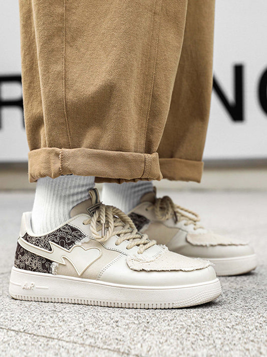 Thesupermade Retro High Street Men's Low Top Skate Shoes-1471 