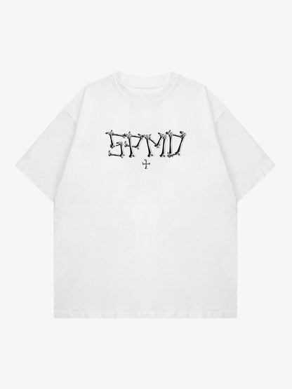 Thesupermade Skull Print T-shirt 