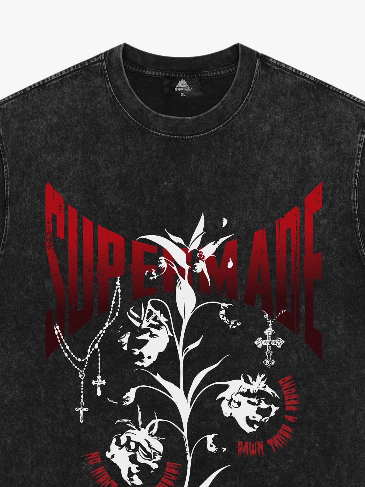 Original Graphic Gothic Angel T-Shirt 