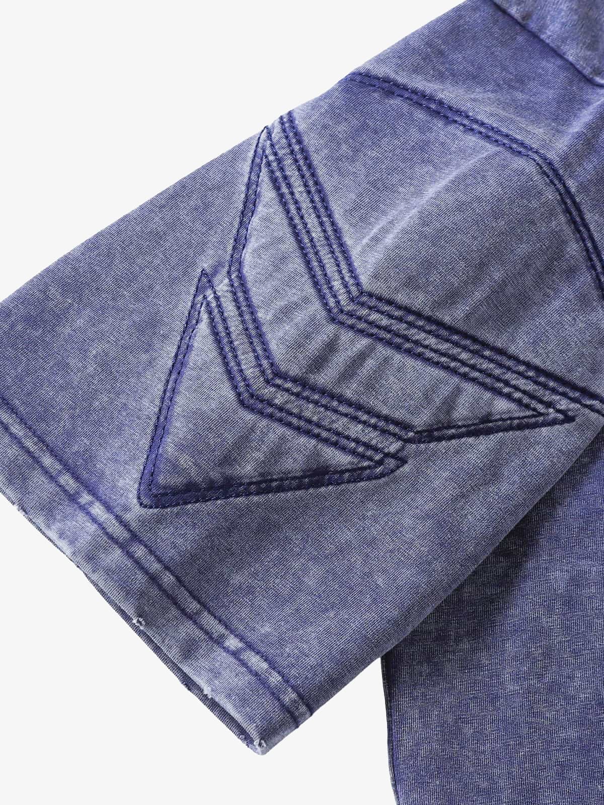 Vintage Washed Crew Neck T-Shirt 