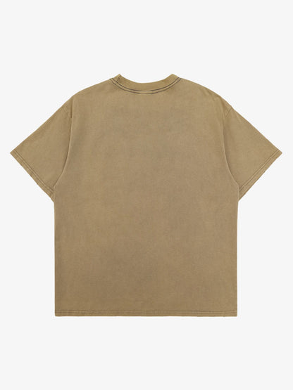 Thesupermade High Street Hip Hop Hole Design T-shirt 