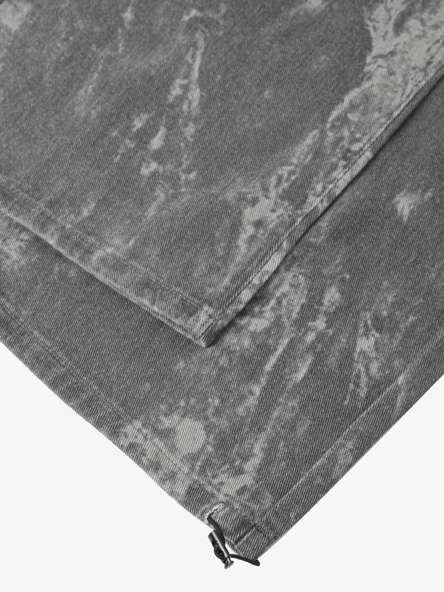 Thesupermade High Street Hip-hop Distressed Washed Work Jeans 