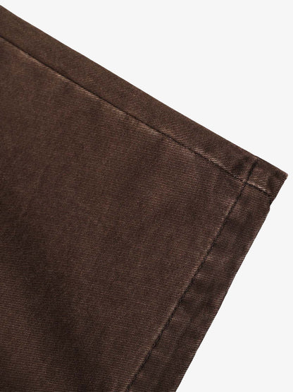 Retro Pleated Cleanfit Baggy Pants 