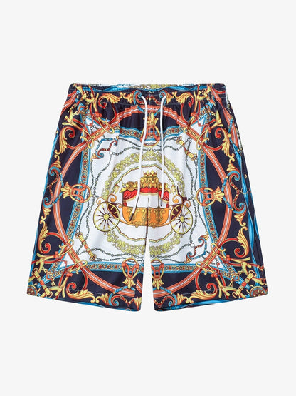High Street Palace Style Printed Short Sets 