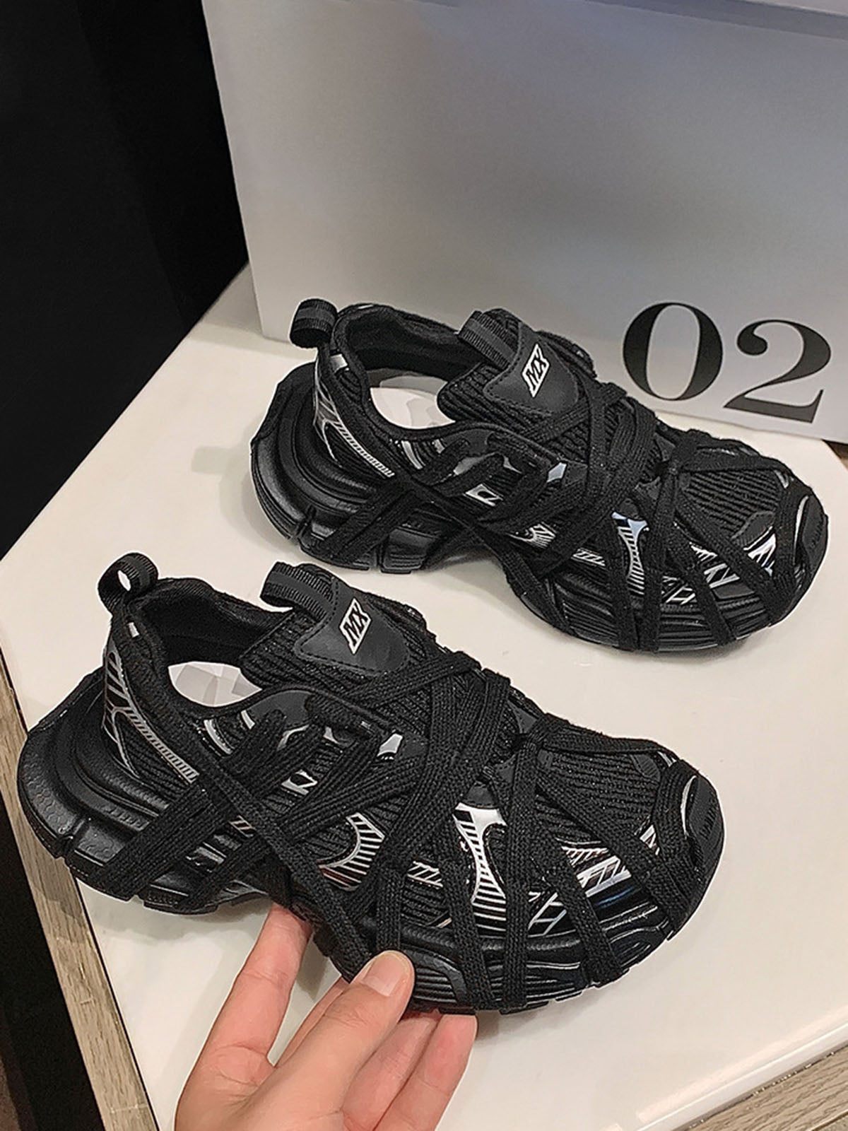 Thesupermade High Street Lace-up Casual Sneakers - 2342 