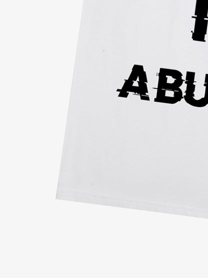 Original ”Trust is a Bullet“ Graphic Slogan T-Shirt 