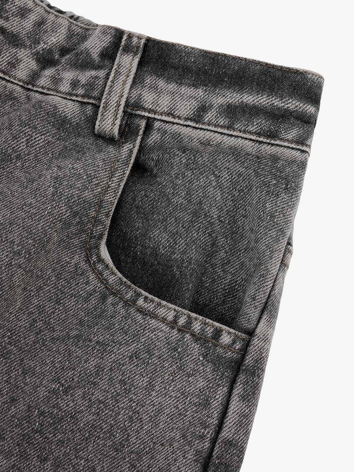 【1993studio】24FW★ Multi Pocket Washing Denim Pants DHgate.com:Multi-Pocket Denim Pants: Vintage Hip Hop Style
