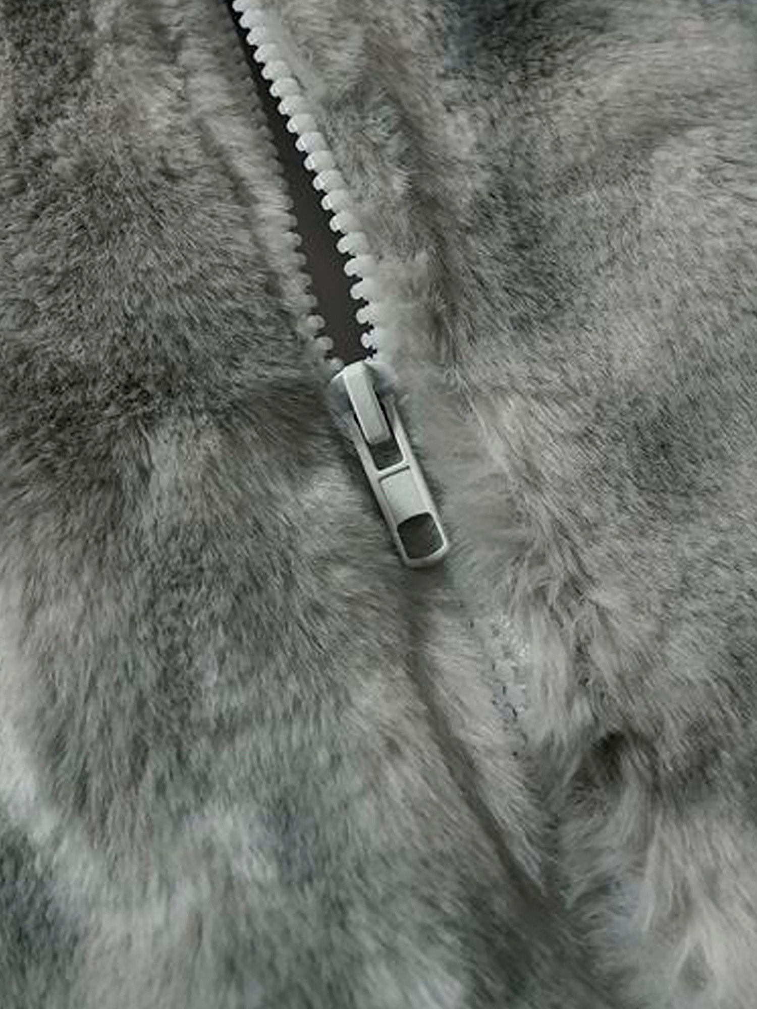 Plush Cross Embroidered Lambswool Jacket Thesupermade