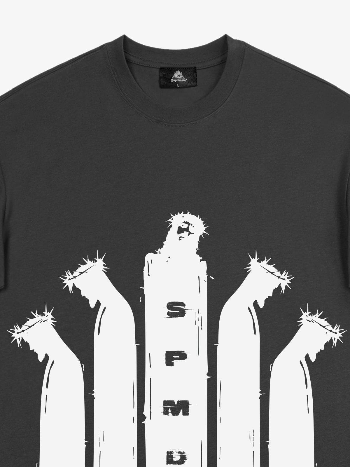 Original Saint Slogan Graphic T-Shirt 