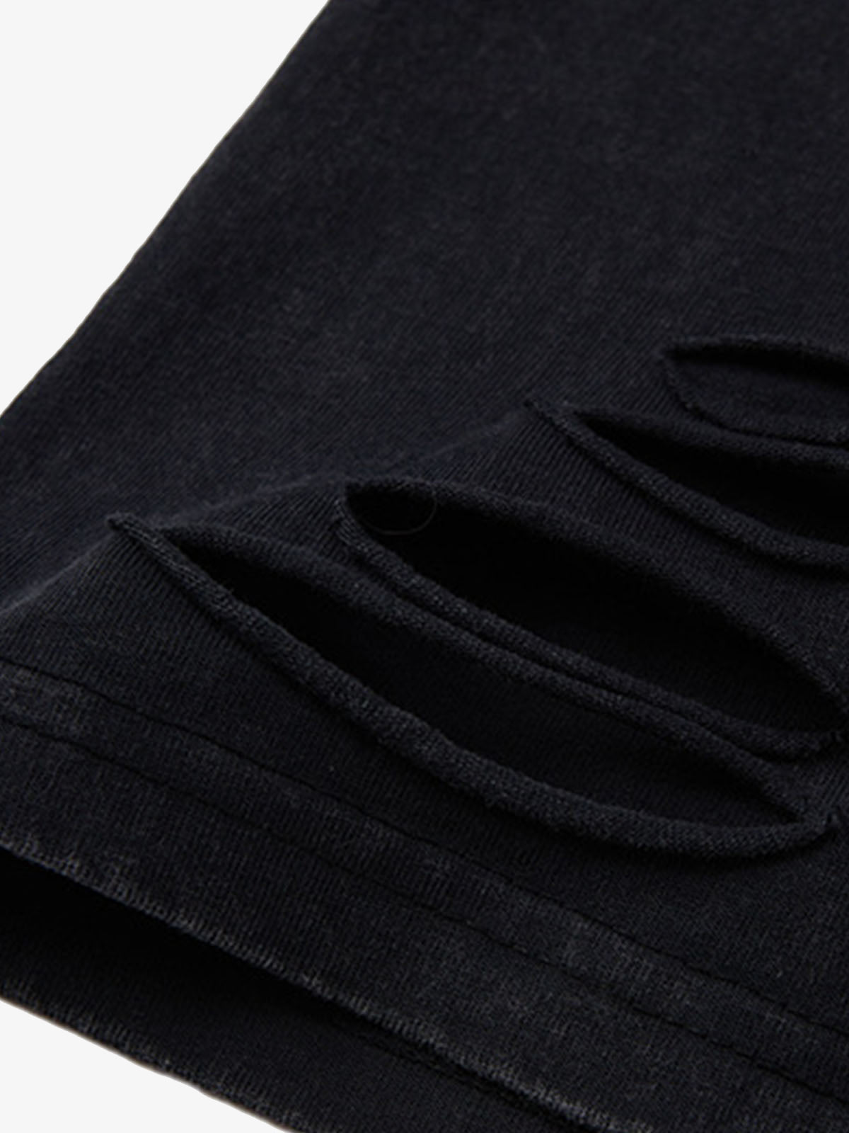 Distressed Graphic Butterfly Print Vest 