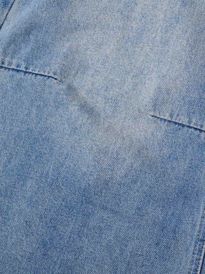 Washed Cleanfit  Barrel Jeans 