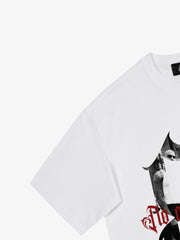 Original Photograph Letter Oversized Graphic T-Shirt 