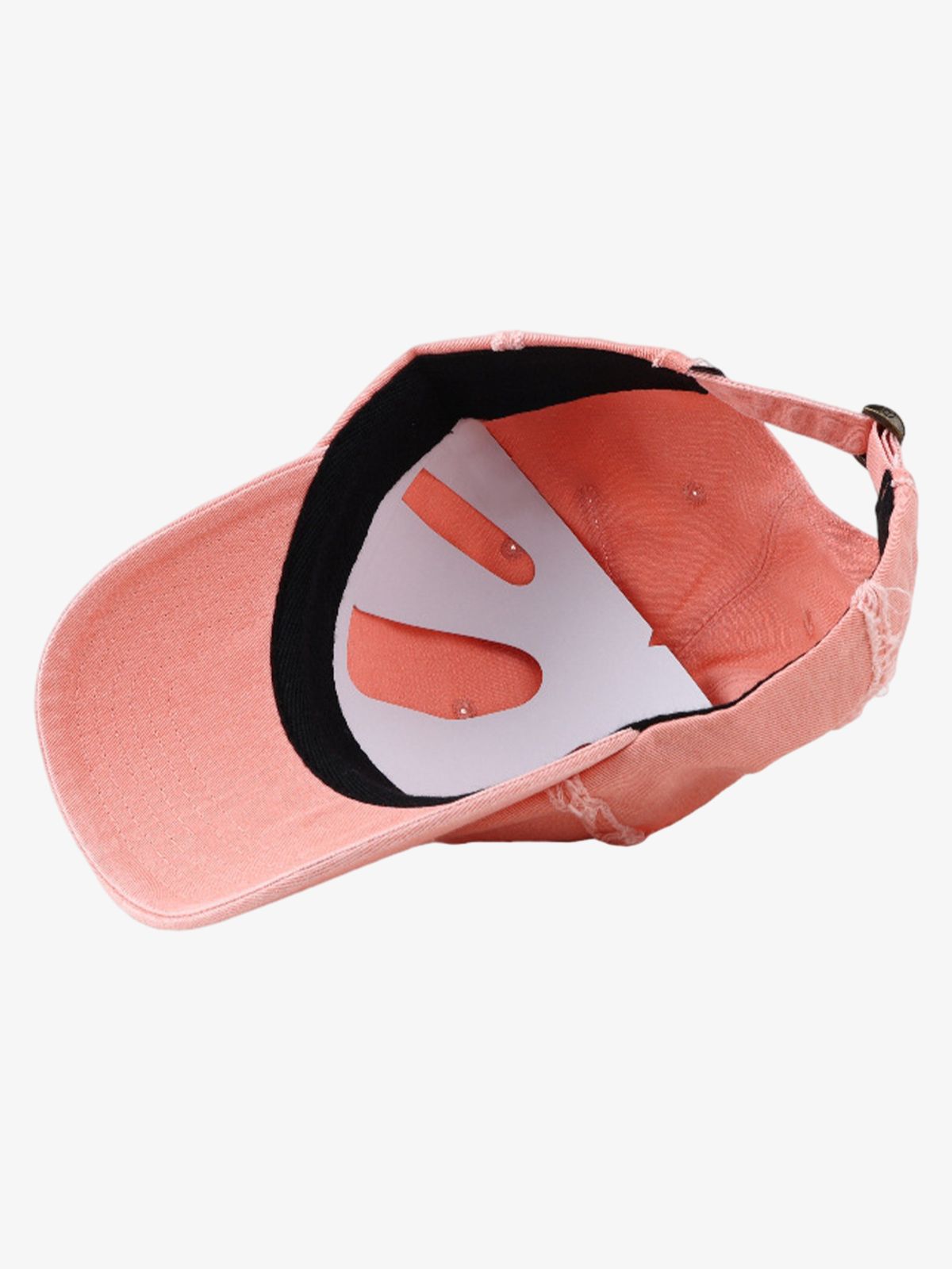 Distressed Denim Baseball Cap 