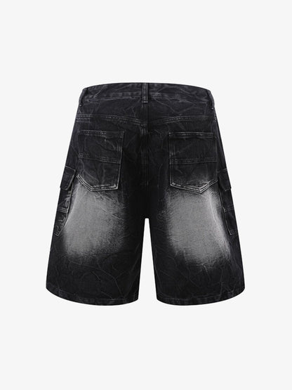 Short Sleeve Shirt & Shorts Denim Set 