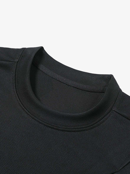 Classic Tailoring Pleated T-shirt 