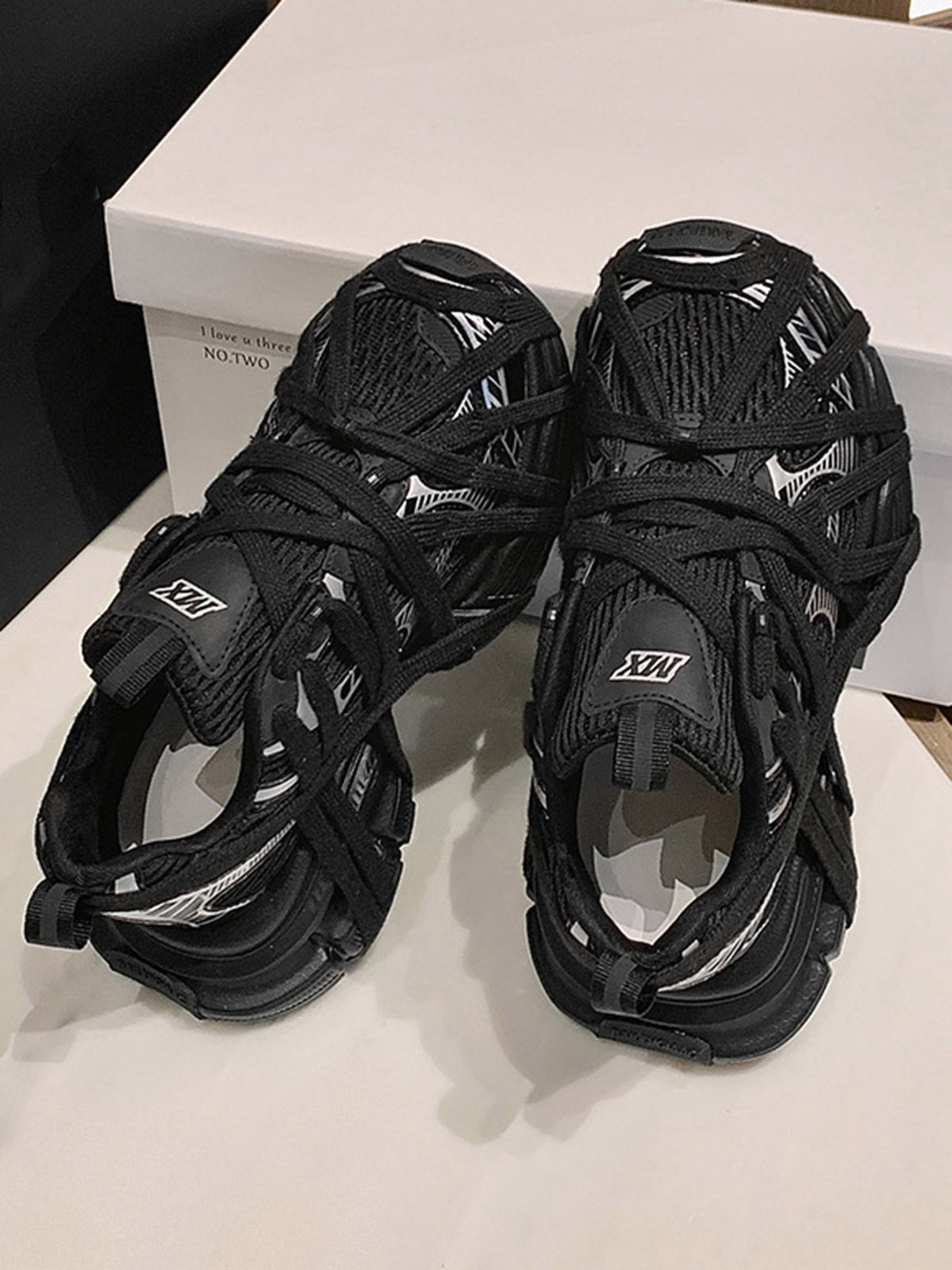 Thesupermade High Street Lace-up Casual Sneakers - 2342 