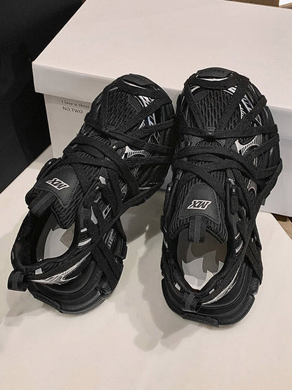 Thesupermade High Street Lace-up Casual Sneakers - 2342 