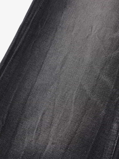 Washed Distressed Straight Jeans 