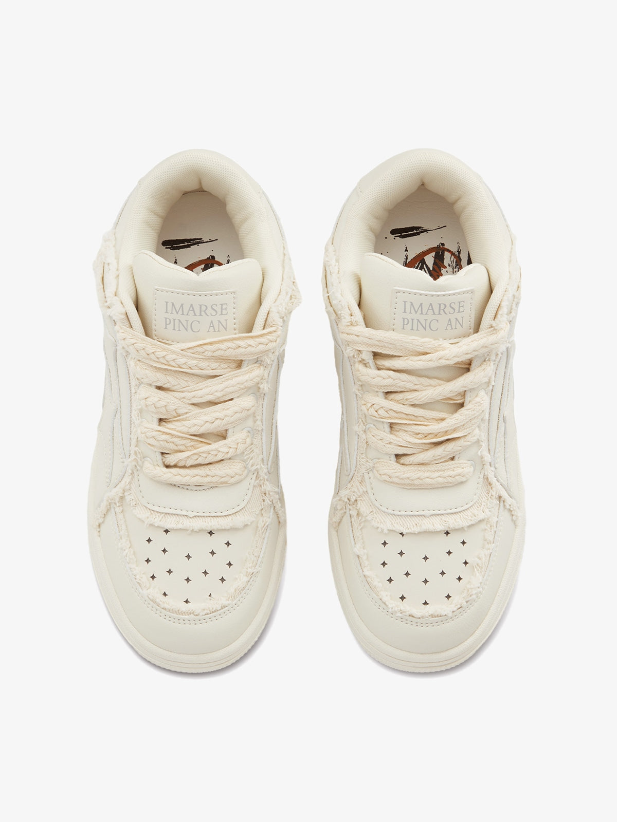 Thesupermade Casual White Board Shoes - 1466 