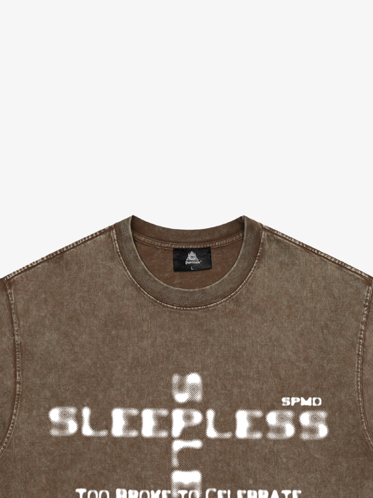 Orginal Phantom Letter Cross Print T-shirt 