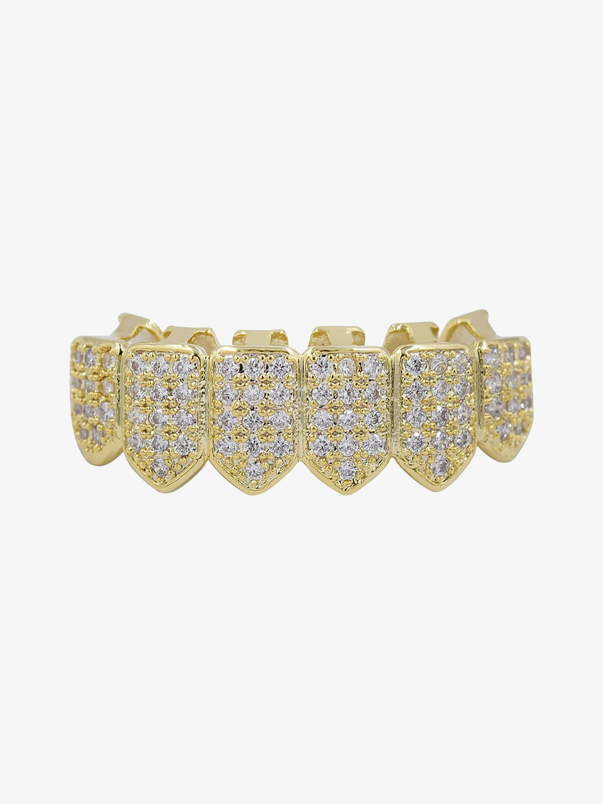 Vampire Teeth Zircon Braces 