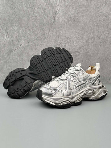 Chunky Sole Breathable Running Sneakers 