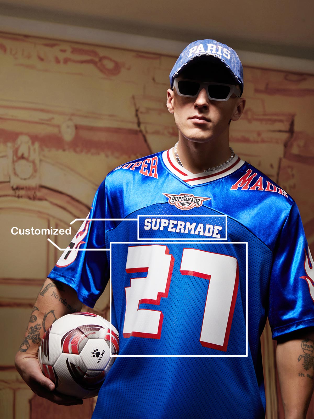 Original Contrast Color Sports Jersey T-Shirt 