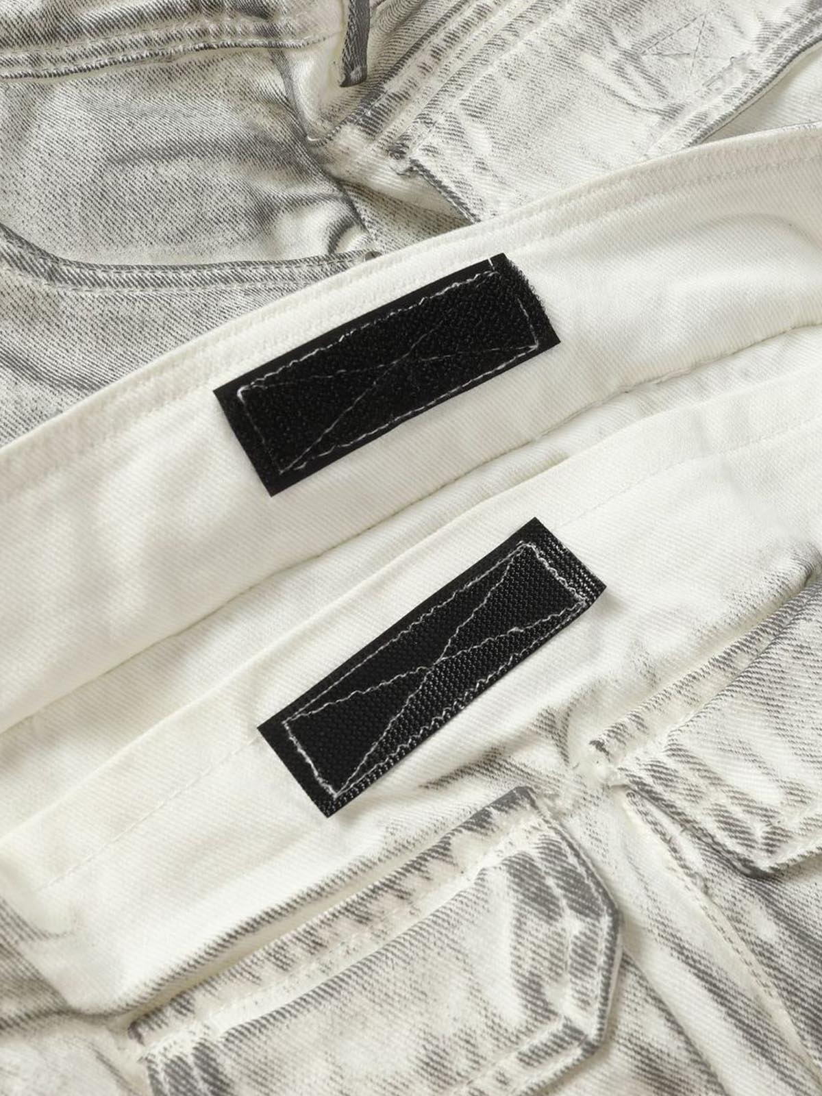 Distressed Multi-Pocket Cargo Shorts 
