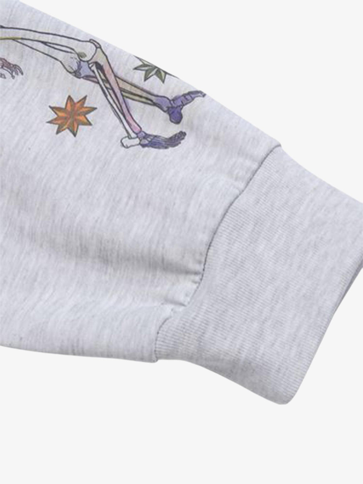 Thesupermade American High Street Graffiti Long Sleeve T-Shirt 