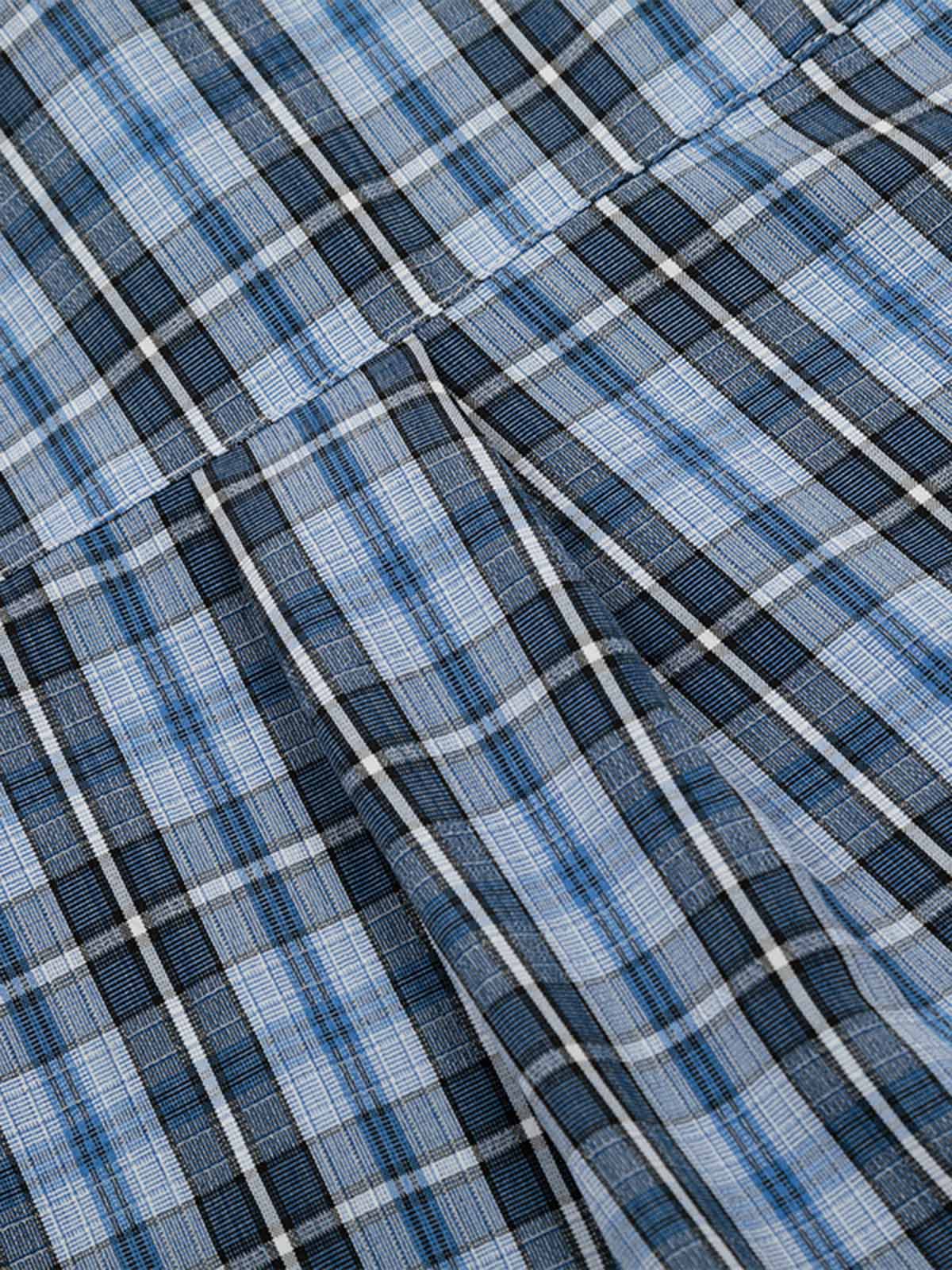 Street Retro Cleanfit Plaid Shirt 