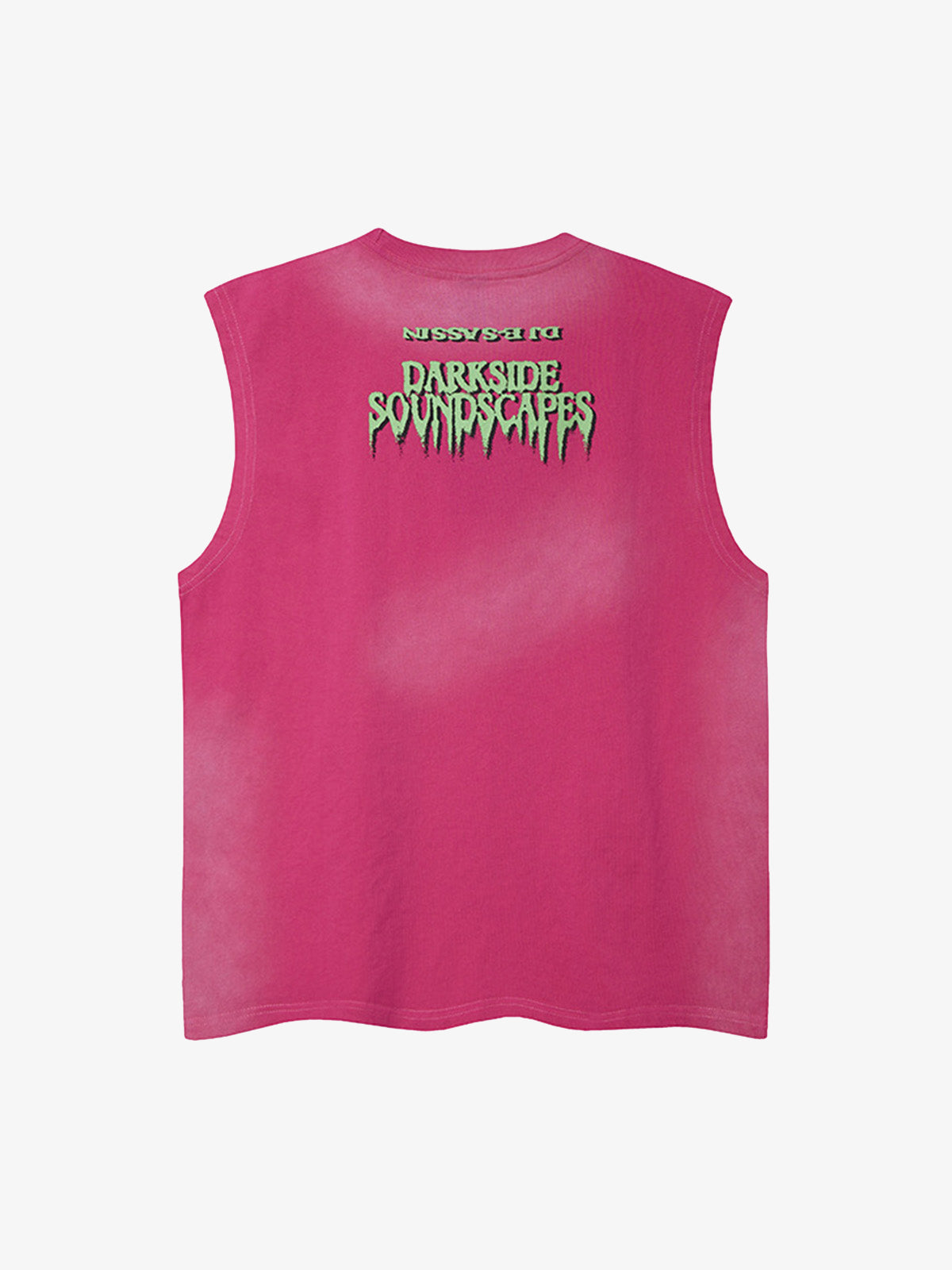 Street Graphic Spray Print Necklace T-Shirt 