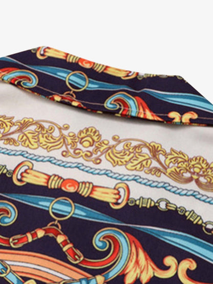 High Street Palace Style Printed Short Sets 