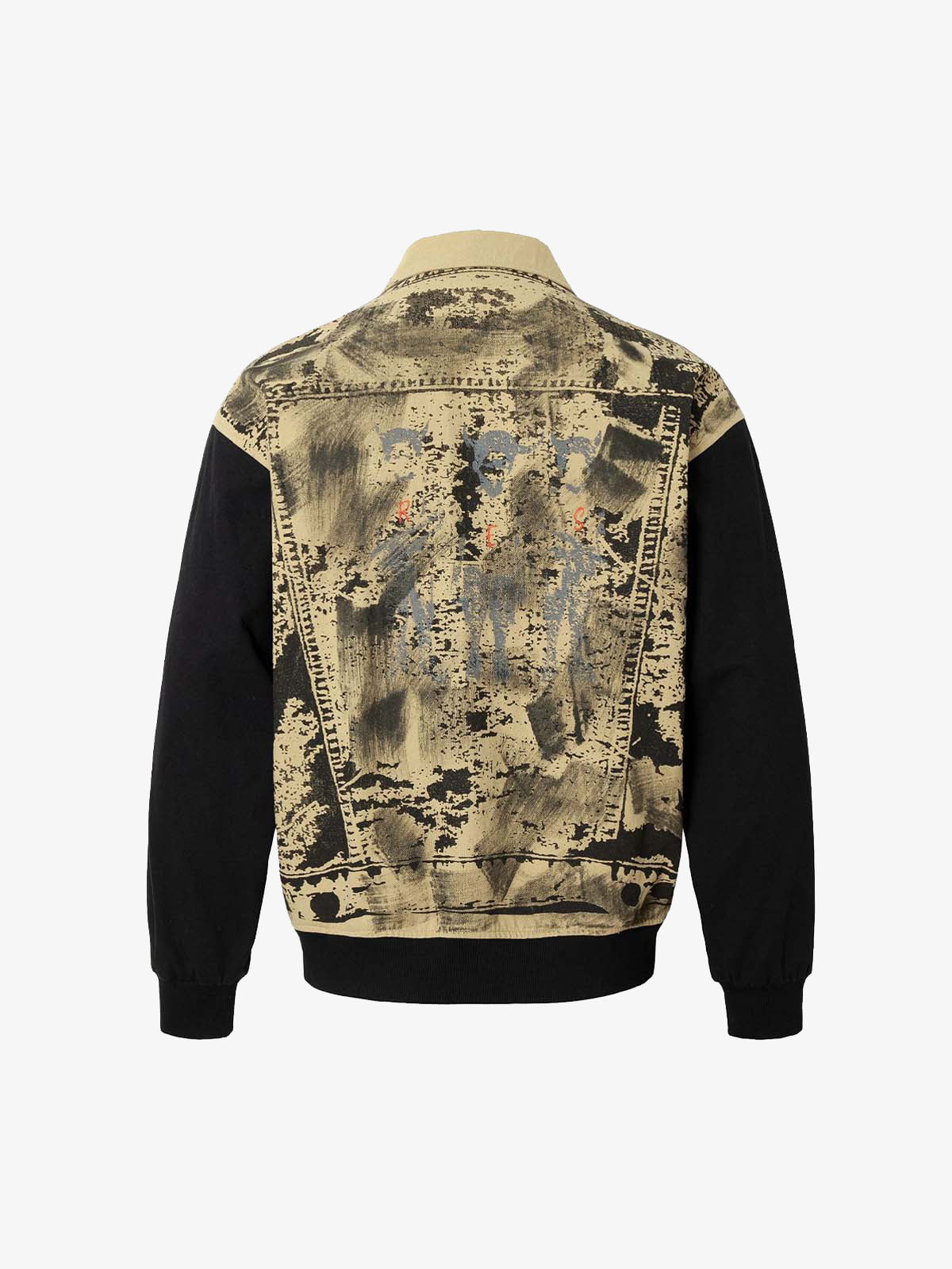 Wasteland Patchwork Graffiti Badge Detroit Jacket 
