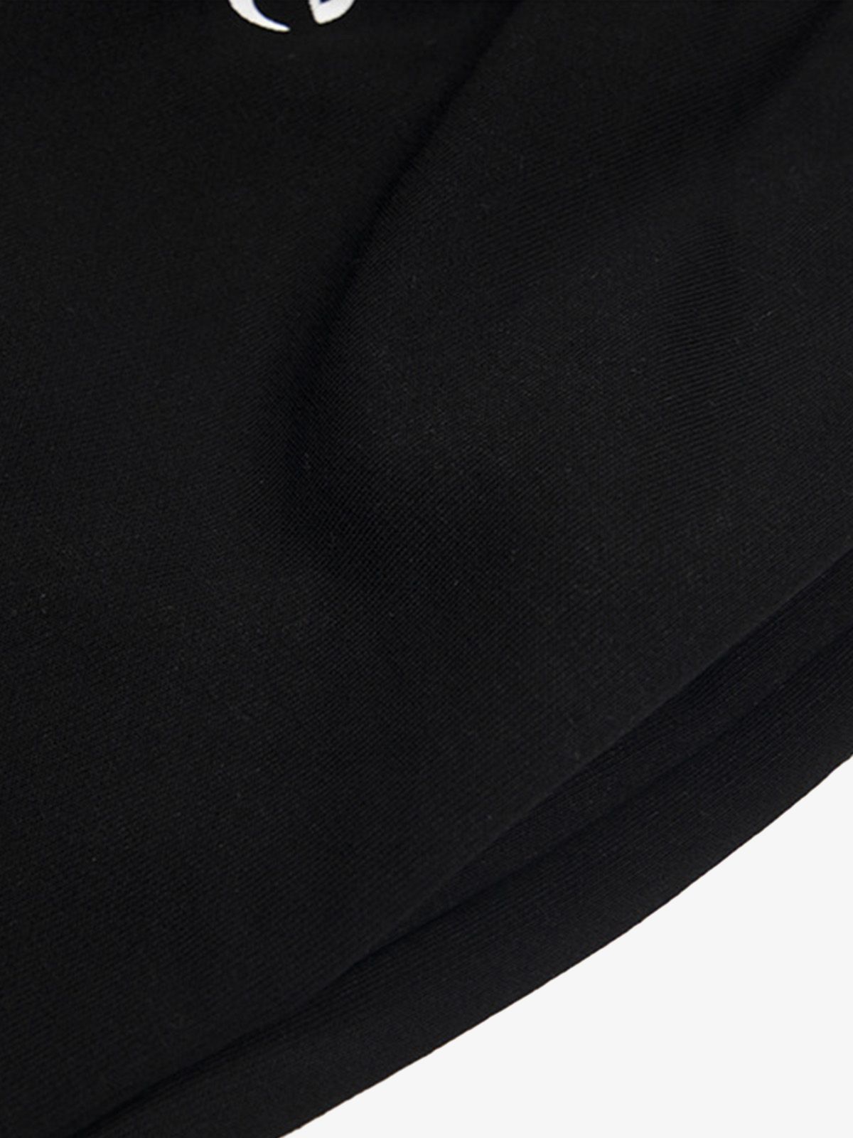 Elastic Letter Double Waist Shorts 