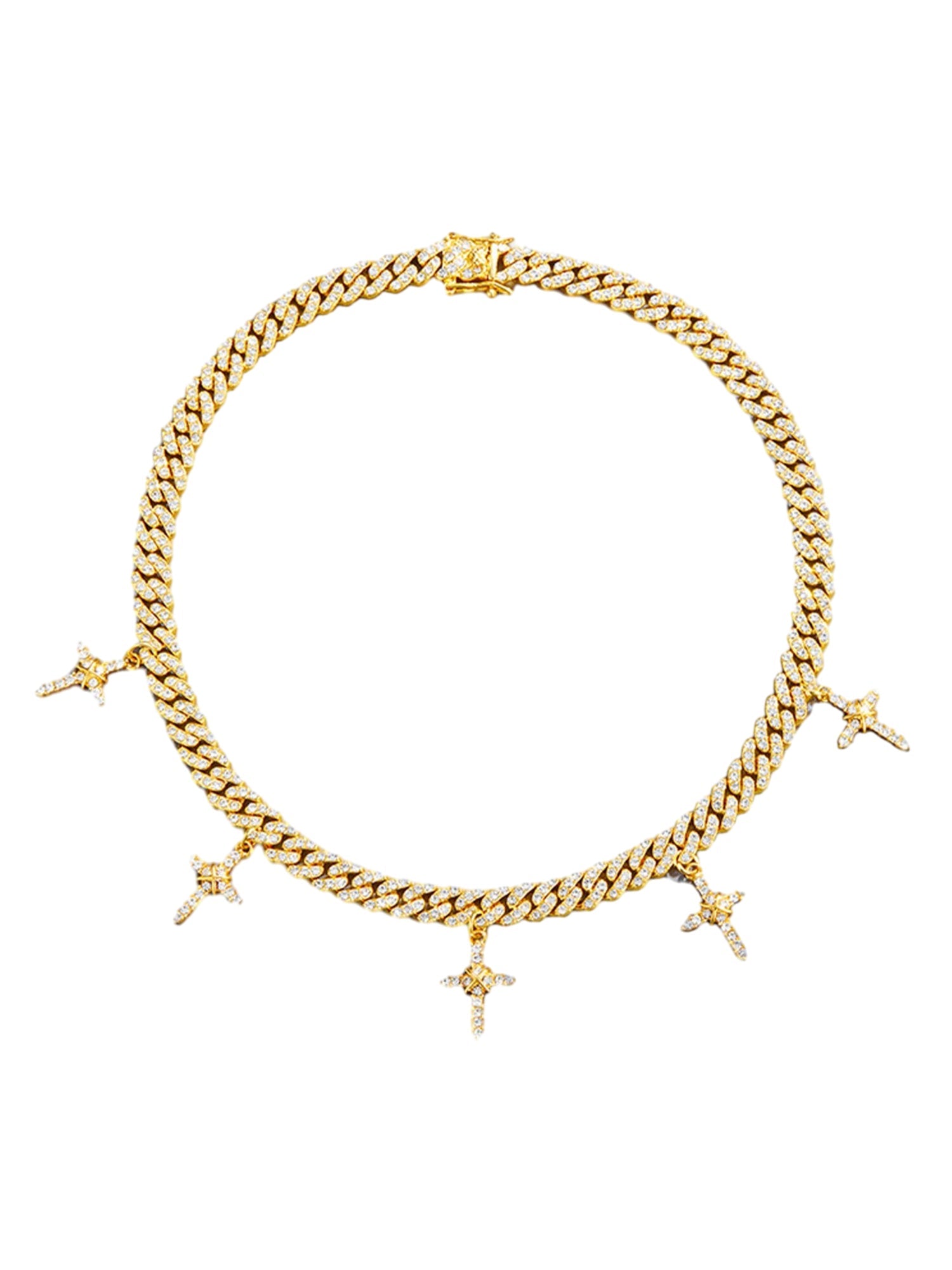 Thesupermade Cross Necklace - 1688 