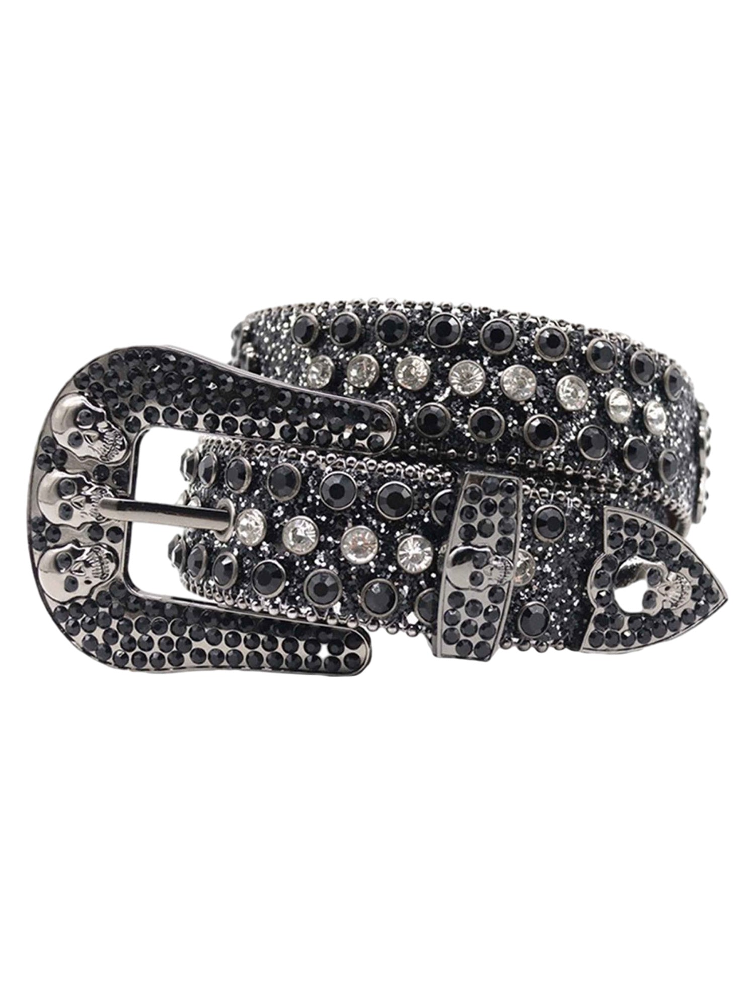 Thesupermade Rhinestone Beaded Belt - 1822 