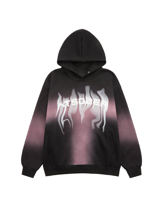 Spray Smoke Gradient Hoodie 