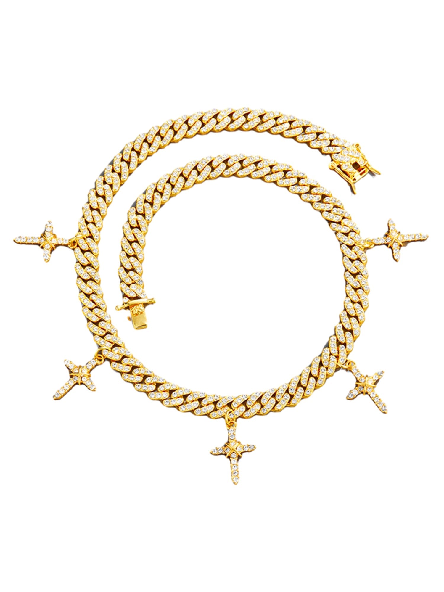 Thesupermade Cross Necklace - 1688 