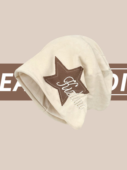 Thesupermade Star Embroidered Wrap Hat - 1703 