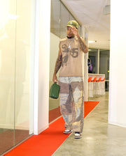 Thesupermade High Street Hip Hop Print Vest - 2373 