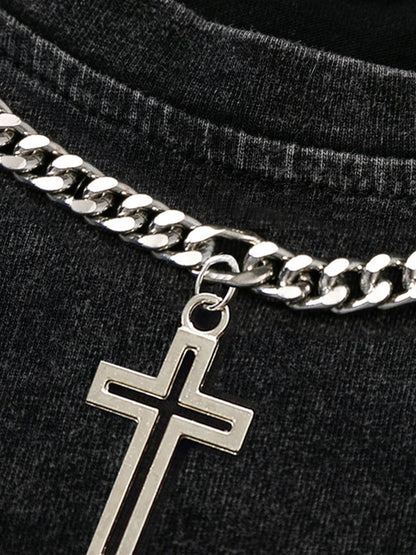 Thesupermade High Street Ripped Retro Hip-hop Vest 