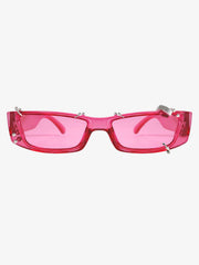 Punk-Style Niet-Sonnenbrille, klein, quadratisch