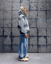 Supermade × Mortemartt Graphic Hooded Jacket- 2279 