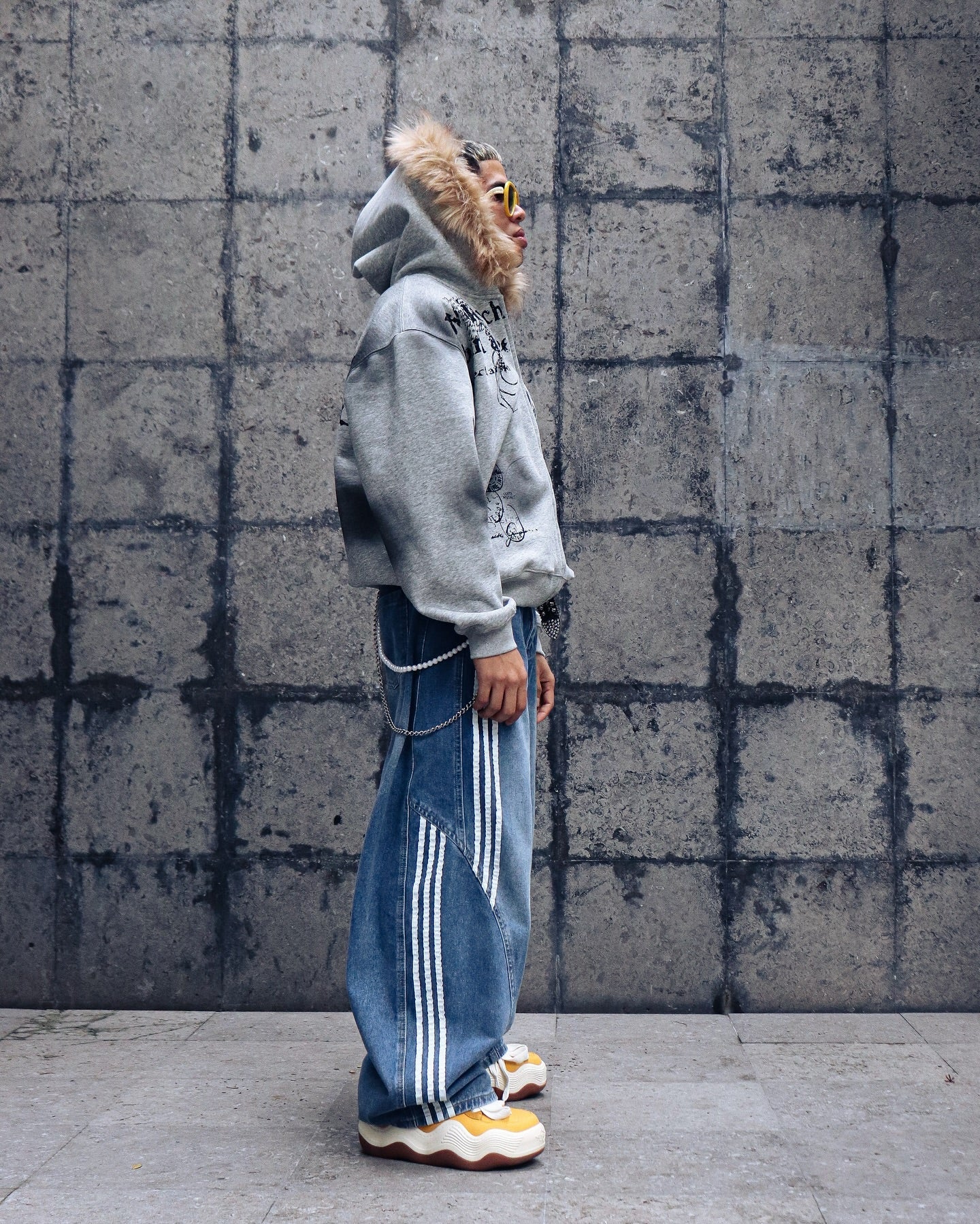 Supermade × Mortemartt Graphic Hooded Jacket- 2279 