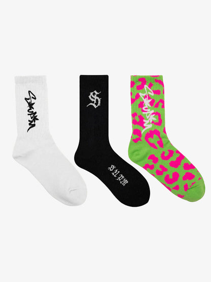SUPM Print Crew Socks 