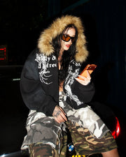 Supermade × Mortemartt Graphic Hooded Jacket- 2279 
