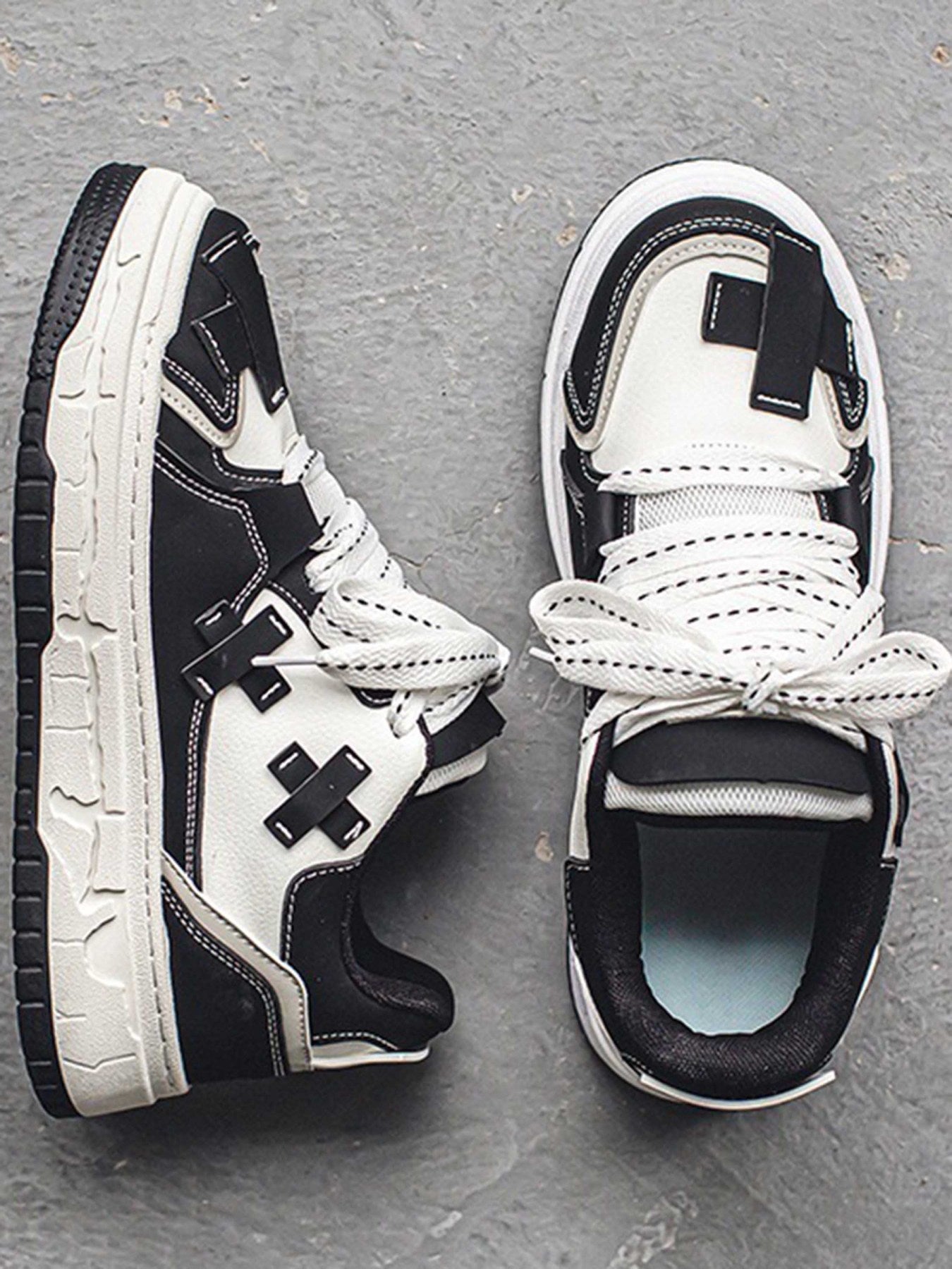 The Supermade Fashionable And Versatile Thick-soled Board Shoes